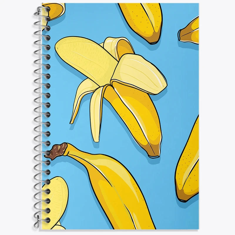 دفتر لغت 50 برگ خندالو طرح موز کد N841