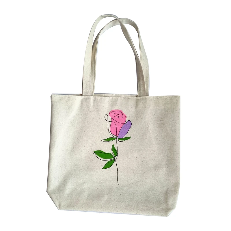 ساک خرید مدل رز مینیمال