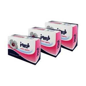 صابون شستشو فیروز مدل Marsh Mallow وزن 120 گرم مجموعه 3 عددی