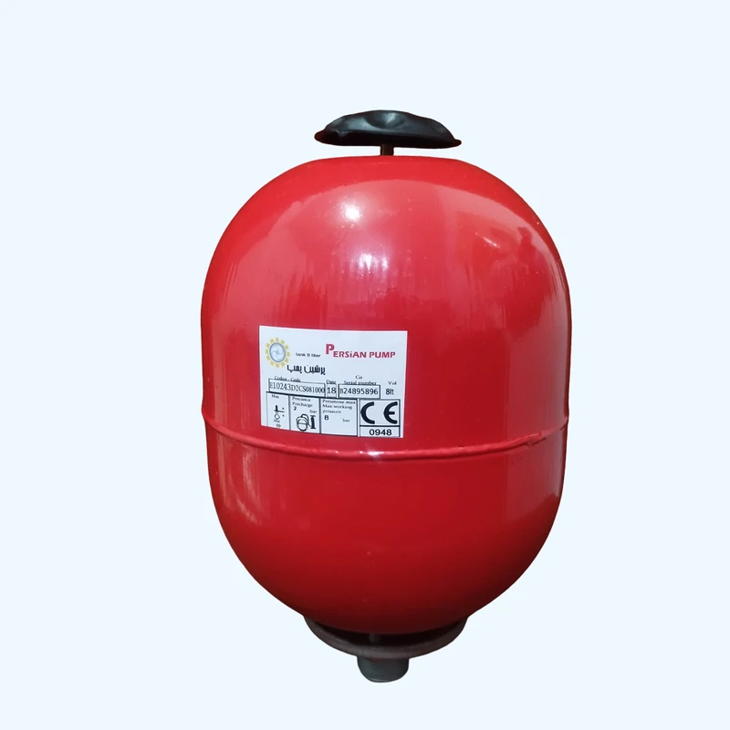 منبع تحت فشار پرشین پمپ مدل  TSB-8Lظرفیت 8 لیتر 