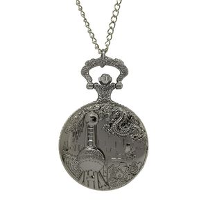 ساعت جیبی عقربه‌ای کوارتز مدل دراگون کد gib-n1