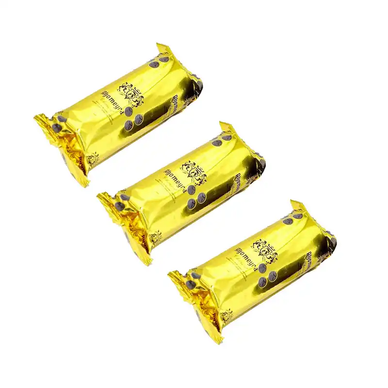 زغال الجمیرا مدل خودسوز 3 وزن 20 گرم بسته 3 عددی