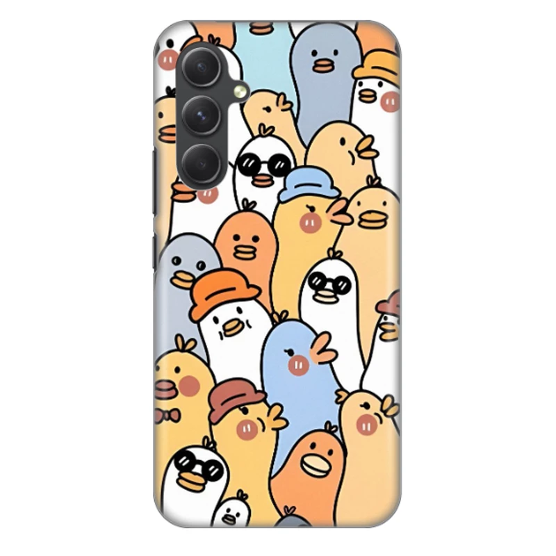 کاور طرح جوجه ها کد DIMO-064 مناسب برای گوشی موبایل سامسونگ Galaxy A54
