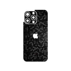 MAHOOT Honey-Comb-Circle Cover Sticker for Apple iPhone 15 Pro Max