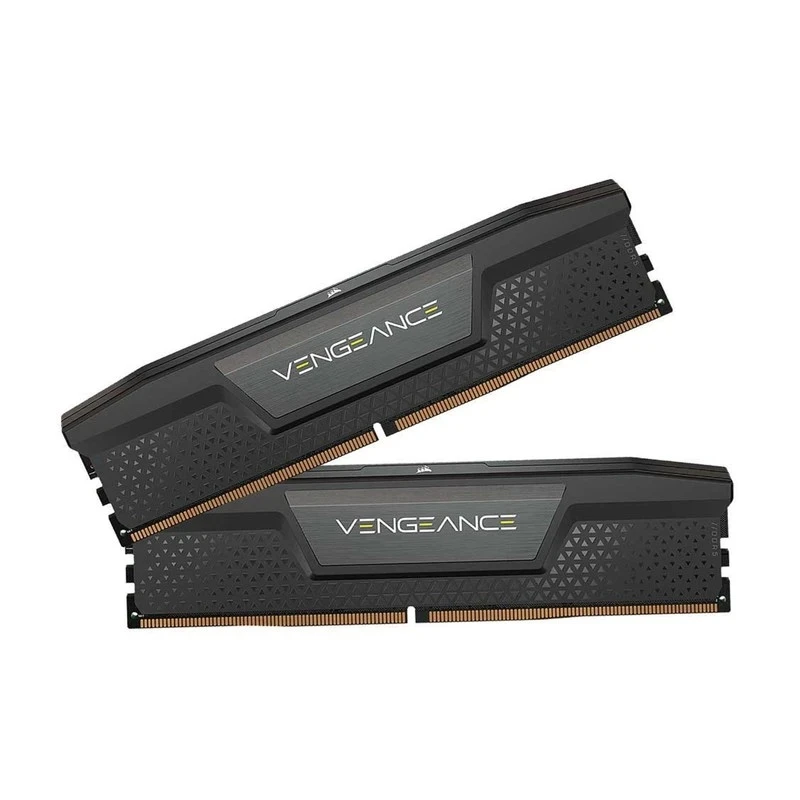 رم کامپیوتر DDR5 دو کاناله 5600 مگاهرتز CL40 کورسیر مدل VENGEANCE ظرفیت 64 گیگابایت