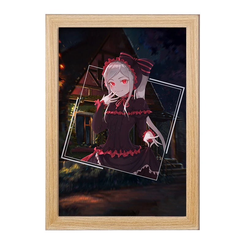 تابلو خندالو مدل شالتر انیمه اورلرد Overlord  کد 18318