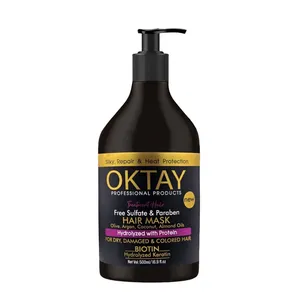 ماسک تقویت کننده مو اکتای مدل smooth therapx مناسب برای مو آسیب دیده حجم 500میلی لیتر