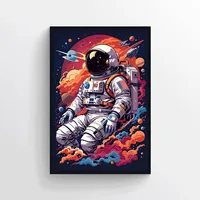 تابلو طرح فضانورد مدل AX29