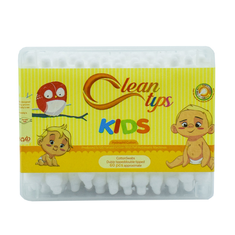 گوش پاک کن کودک مدل Kids بسته 60 عددی