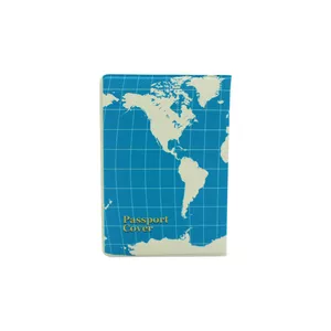 جلد پاسپورت مدل نقشه جهان کد A508