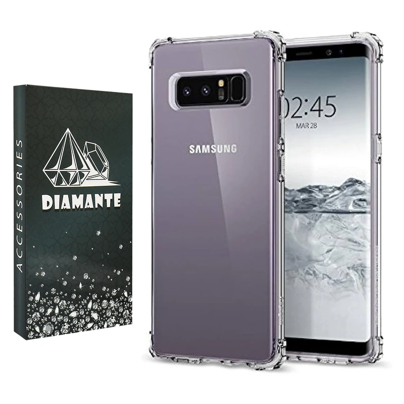 کاور دیامانته مدل Bianco Navy مناسب برای گوشی موبایل سامسونگ Galaxy Note 8