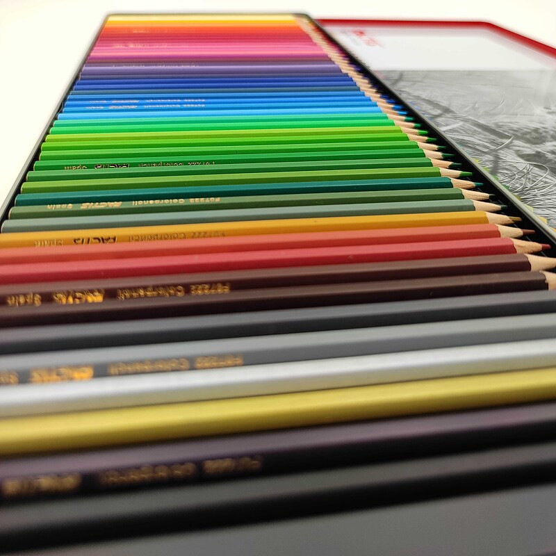 مداد رنگی فکتیس ۵۰ رنگ طرح یوزپلنگ