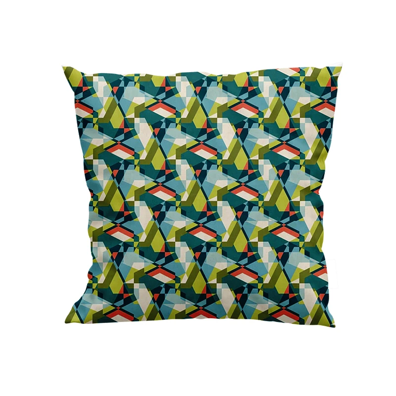 کوسن مدل اشکال هندسی فانتزی کد DKK335