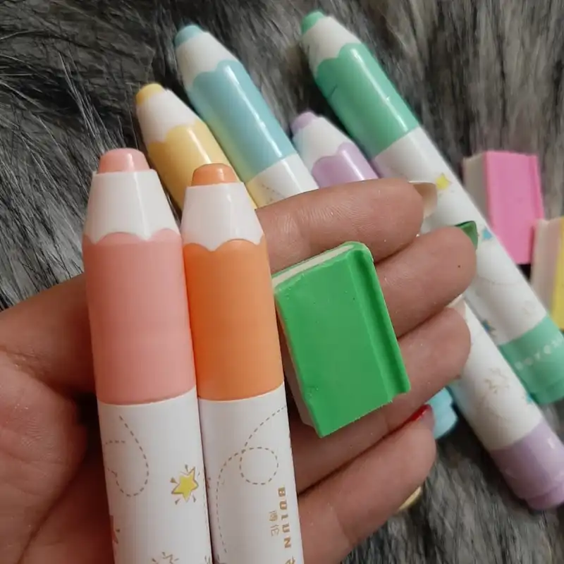 ماژیک علامت گذار مدل مداد به همراه پاک کن