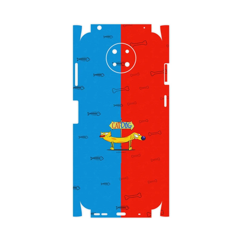 برچسب پوششی ماهوت مدل CatDog-FullSkin مناسب برای گوشی موبایل نوکیا G10