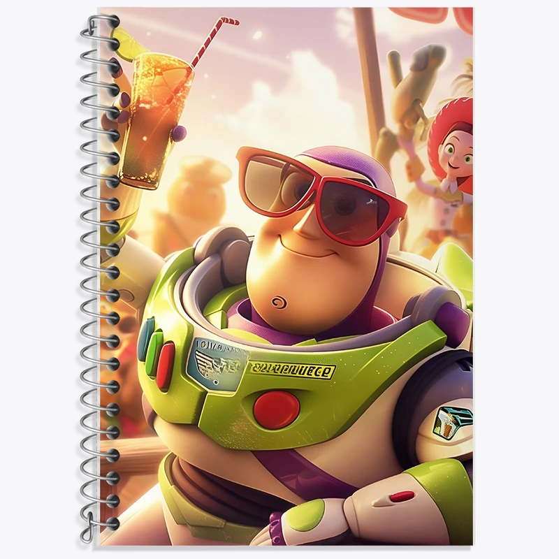 دفتر نت موسیقی 50 برگ خندالو طرح داستان اسباب بازی ها (Toy Story) کد F6813