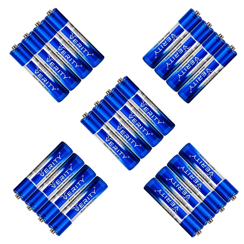 باتری قلمی وریتی مدل SUPER HEAVY DUTY SHIRINK AA بسته 20 عددی