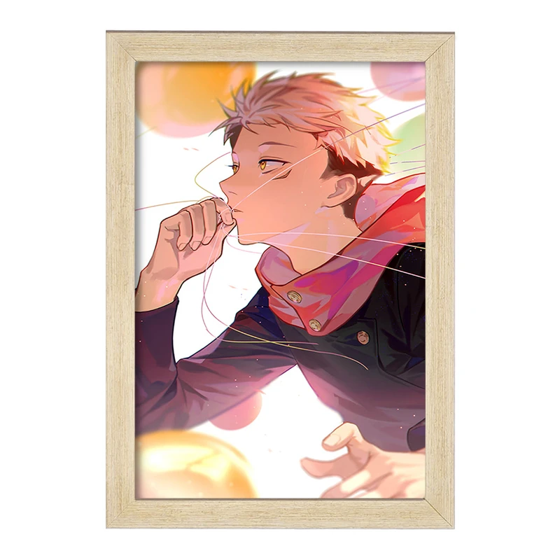 تابلو خندالو مدل ایتادوری یوجی انیمه جوجوتسو کایزن  کد 11109