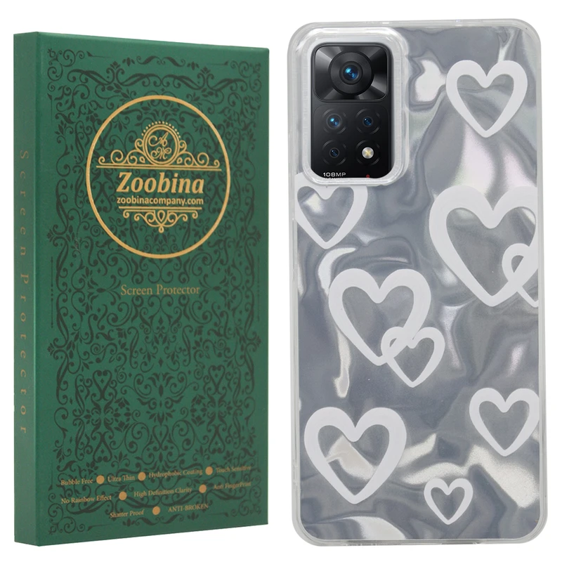 کاور زوبینا مدل Holos مناسب برای گوشی موبایل شیائومی Redmi Note 12 Pro 4G / Note 11 Pro 4G / 5G
