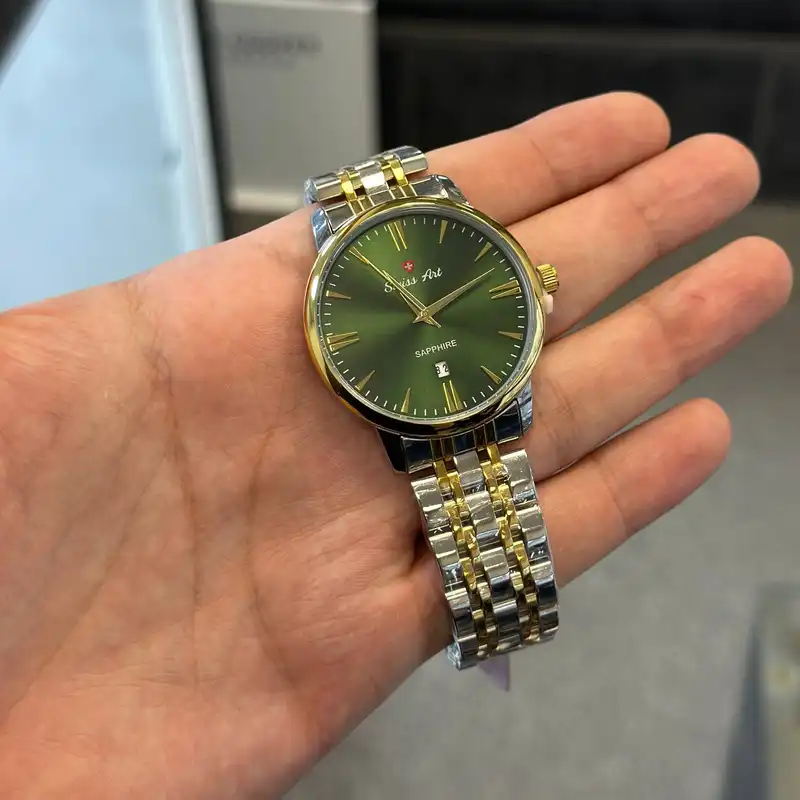 ست ساعت مچی عقربه ای زنانه و مردانه سوئیس آرت مدل 920006-5