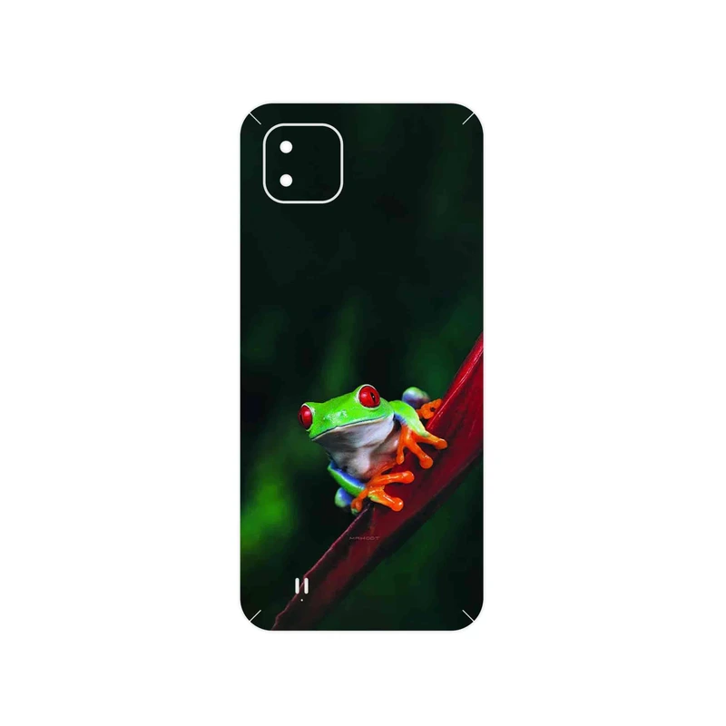 برچسب پوششی ماهوت مدل Frog مناسب برای گوشی موبایل ریلمی C11 2021