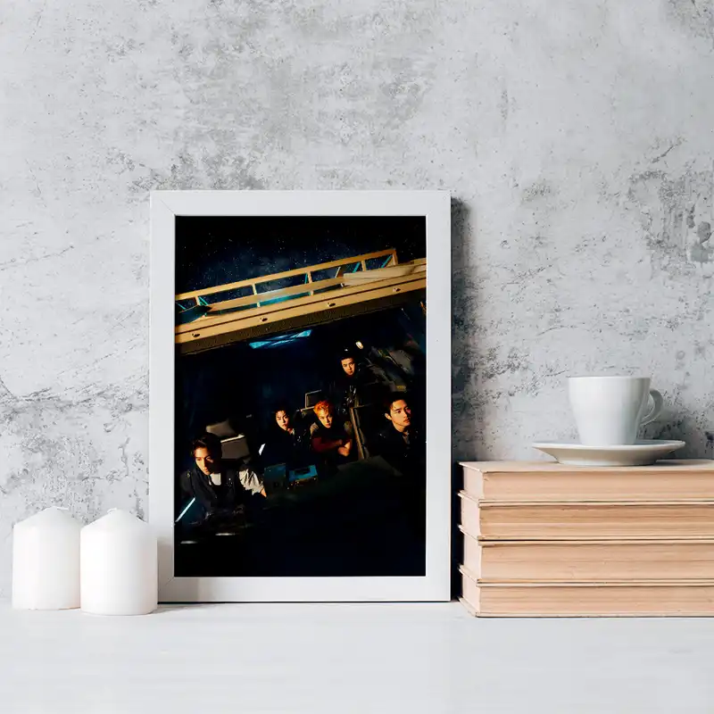 تابلو خندالو مدل گروه اکسو EXO کد 16829