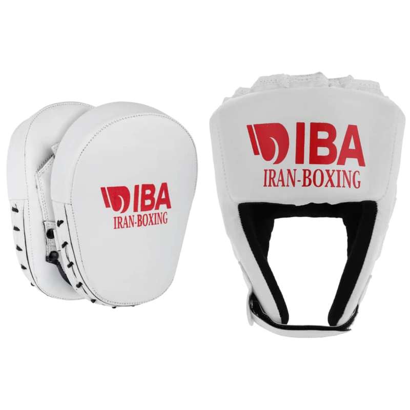 کلاه رزمی مدل aiba pro 2000 به همراه میت رزمی بسته 3 عددی