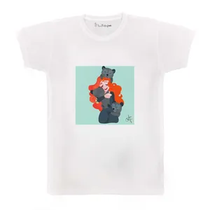 تی شرت بچگانه پرمانه طرح انیمیشن دلیر کد pmt.3889