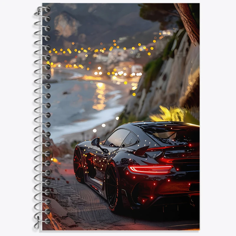 دفتر لغت 50 برگ خندالو طرح ماشین اسپرت کد F7017