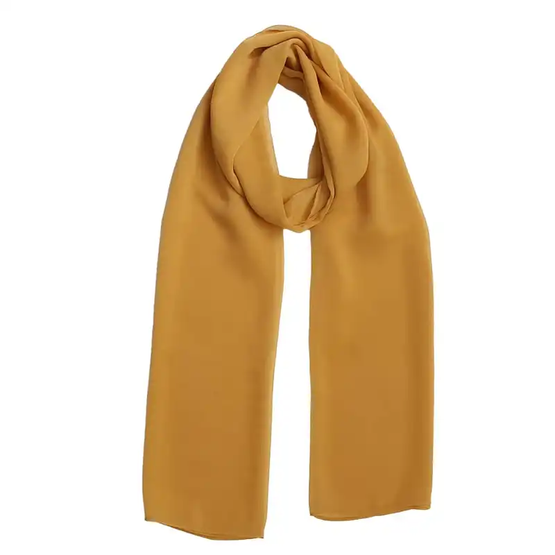 شال زنانه مدل حریر ساده