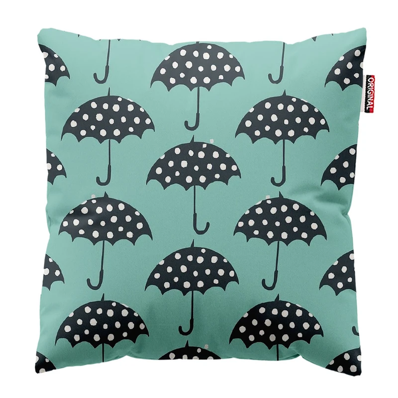 کوسن پاد آفرین طرح چتر سایز 30*30 سانتی متر کد 1189