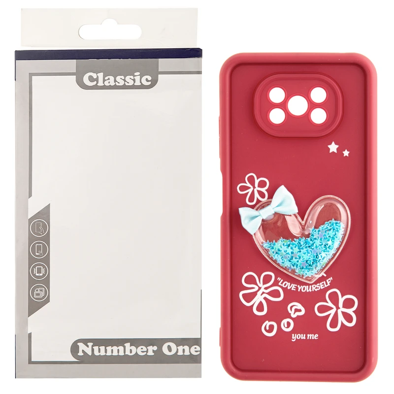 کاور کلاسیک طرح سولید قلبی مدل پُرستاره کد KHO.994 مناسب برای گوشی موبایل شیائومی REDMI POCO X3 / POCO X3 PRO