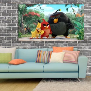 تابلو شاسی کودک مدل Angry Birds کد 14