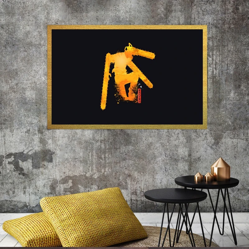 تابلو بکلیت طرح انیمه مرداره برقی مدل قاب شاسی T-S7418