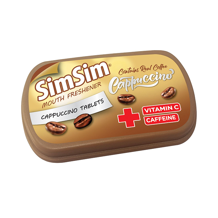 قرص خوشبو کننده دهان کاپوچینو سیم سیم - 15 گرم