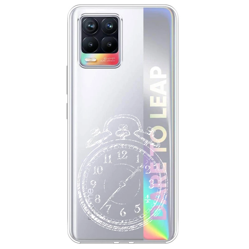 کاور مگافون طرح ساعت مدل C64-W مناسب برای گوشی موبایل ریلمی 8 4G / 8 Pro