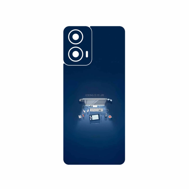 برچسب پوششی ماهوت مدل Programming 3 مناسب برای گوشی موبایل موتورولا Moto G24