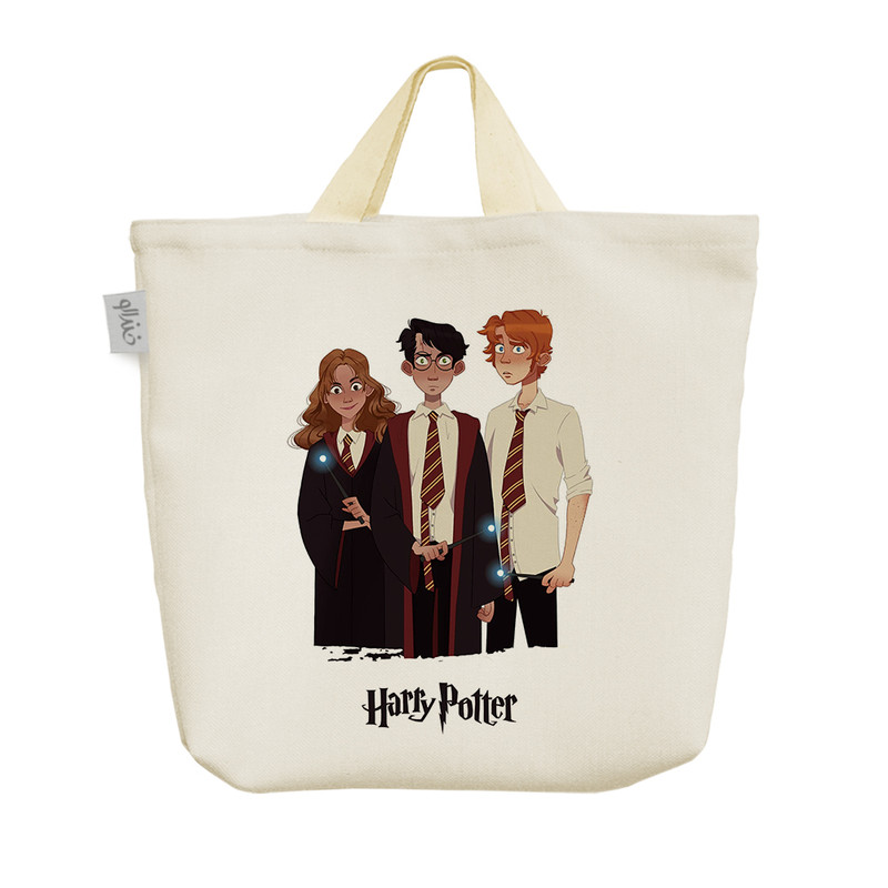 ساک خرید خندالو مدل رون و هرمیون Harry Potter کد 1601
