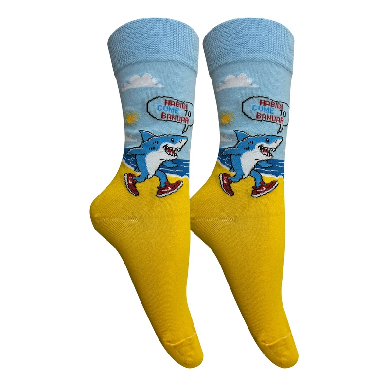 جوراب ساق بلند مردانه تن پوش هنگامه مدل پنبه کوسه