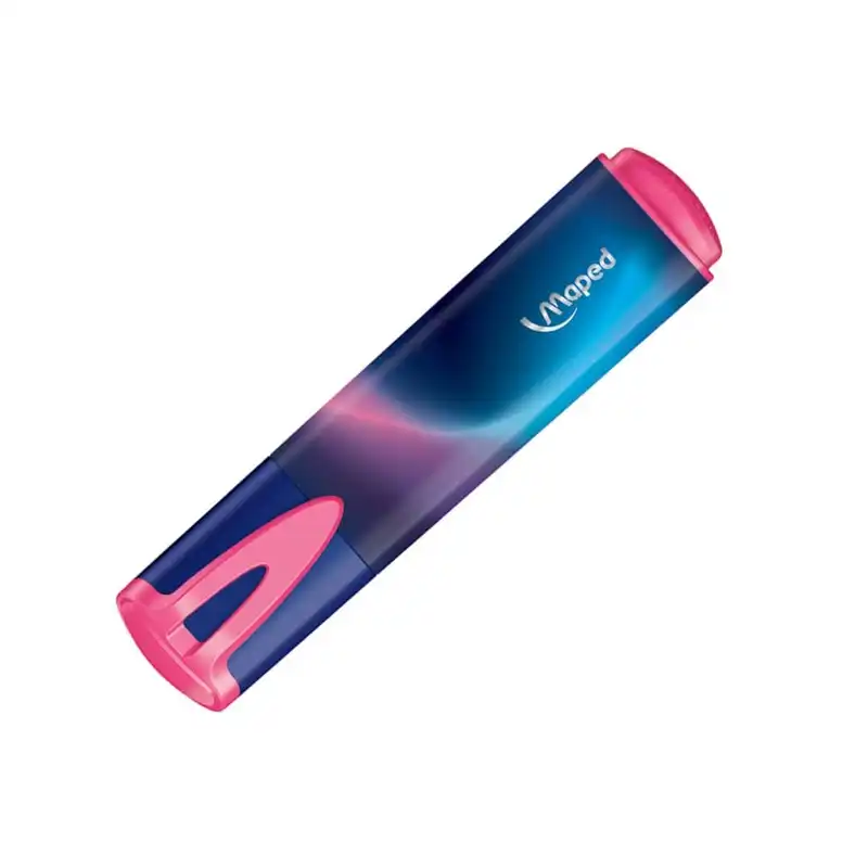 ماژیک علامت گذار مپد مدل کهکشانی fluo بسته 4 عددی