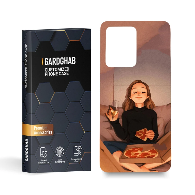  کاور گارد قاب مدل دخترانه  مناسب برای گوشی موبایل شیائومی redmi note 12pro 5g