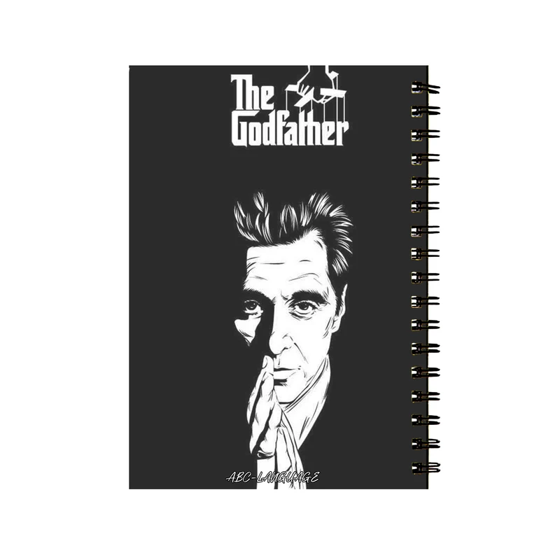 دفتر زبان 50 برگ طرح پدرخوانده کد 377