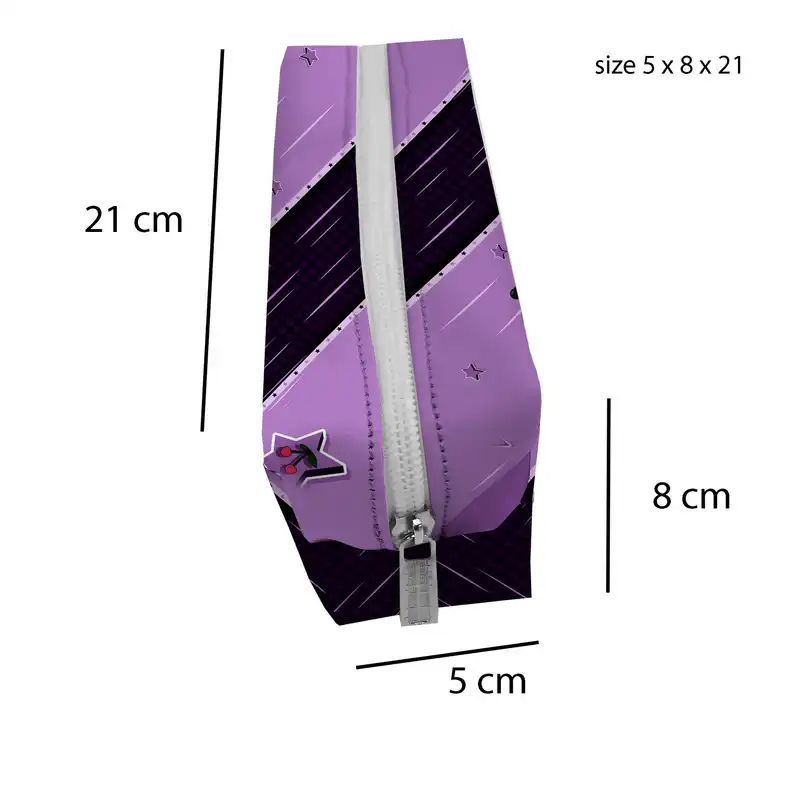 جامدادی مستر راد مدل کرومی طرح فانتزی کد fiory 2573