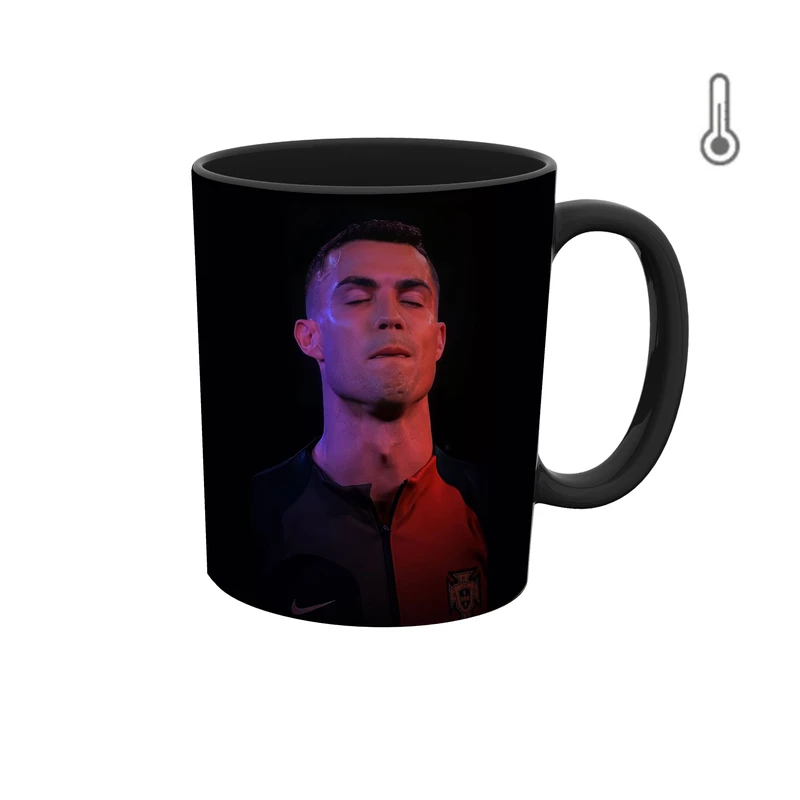 ماگ حرارتی طرح رونالدو پرتغال 