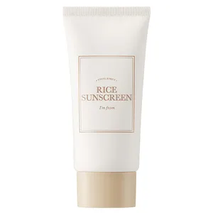 کرم ضد آفتاب بی‌رنگ دست و صورت آیم فرام SPF 50 مدل Rice ‌مناسب برای انواع پوست‌ها حجم 50 میلی‌لیتر