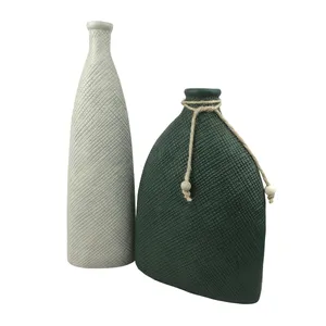 گلدان دکوری مدل تندیس مجموعه دو عددی