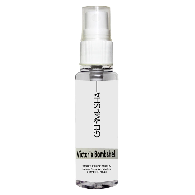 عطر جیبی زنانه گرموشا مدل ویکتوریا سکرت بامب شل با رایحه خنک حجم 32 میلی‌لیتر