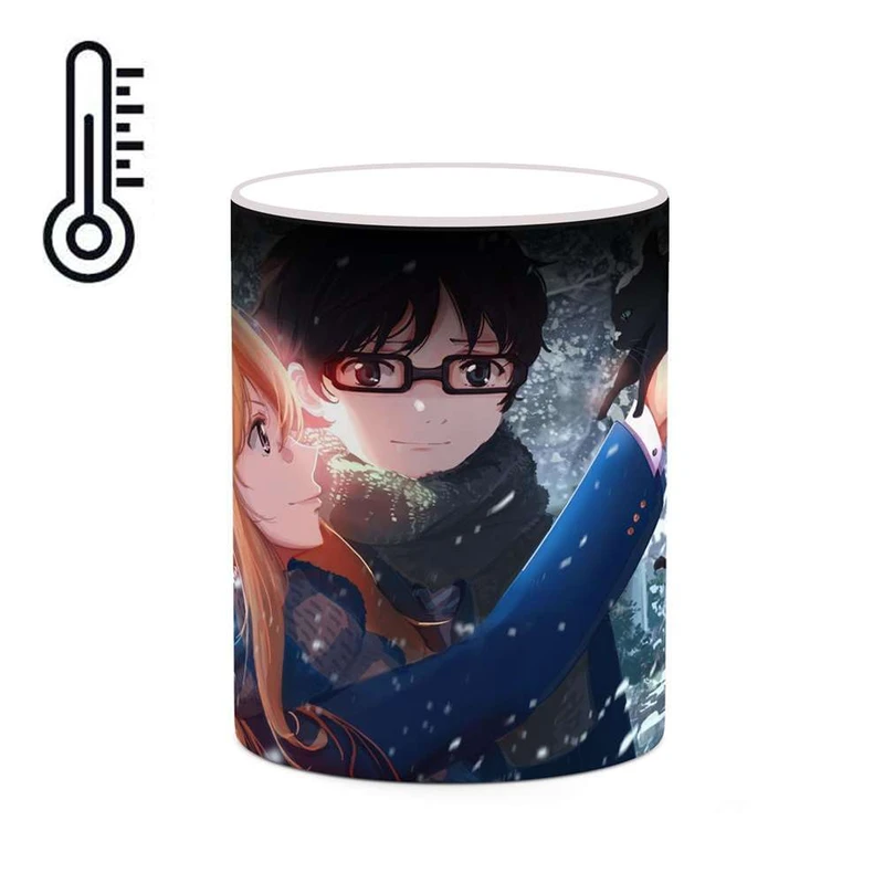 ماگ حرارتی کاکتی مدل انیمه کد mgh21395