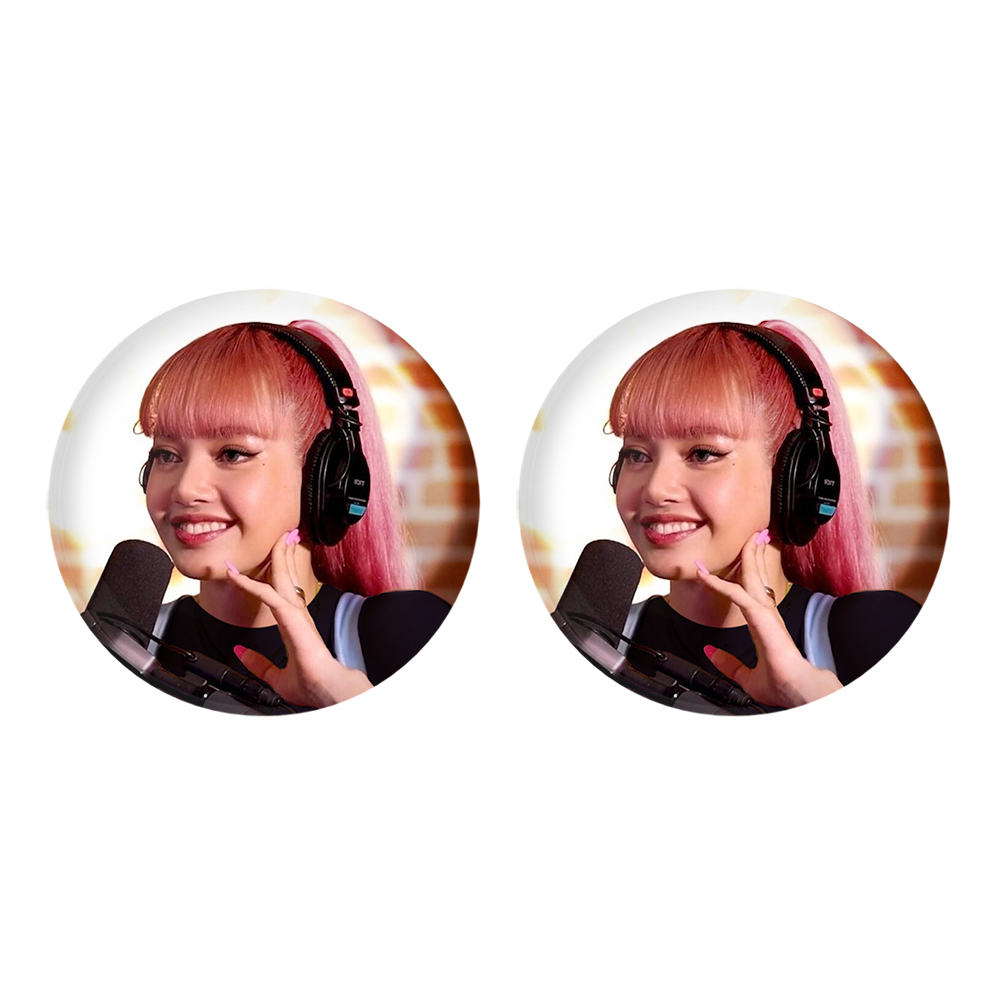 پیکسل خندالو مدل لیسا بلک پینک کد 14354 به همراه مگنت