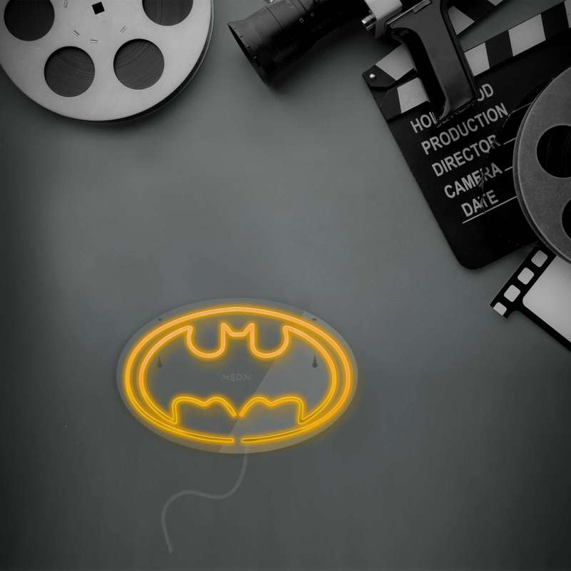 چراغ دیواری نئون دیزاین طرح Batman_YL